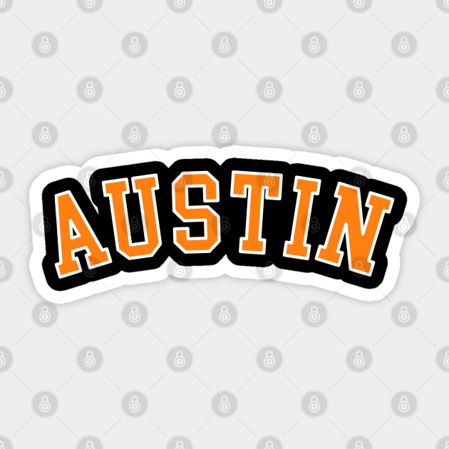 Austin Sticker by nefuku